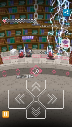 画像ギャラリー No.005のサムネイル画像 / リズムゲームとハクスラを融合したRPG「Lilt Way」，本日リリース。チュートリアルクリアで300ジェムをプレゼント