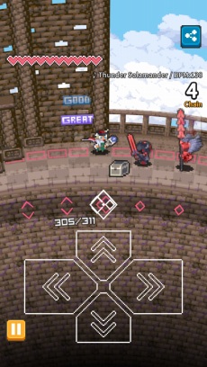 画像ギャラリー No.006のサムネイル画像 / リズムゲームとハクスラを融合したRPG「Lilt Way」，本日リリース。チュートリアルクリアで300ジェムをプレゼント
