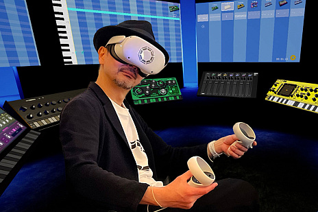 画像ギャラリー No.003のサムネイル画像 / 今度はVRで作曲だ！ 「KORG Gadget VR」がMeta Quest 2/Pro向けに本日リリース