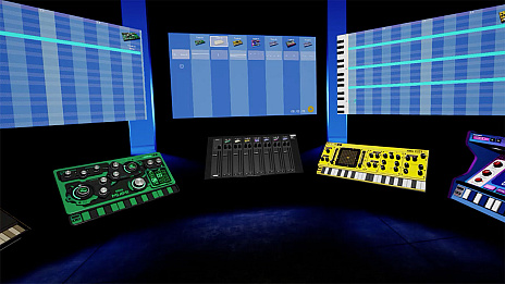 画像ギャラリー No.004のサムネイル画像 / 今度はVRで作曲だ！ 「KORG Gadget VR」がMeta Quest 2/Pro向けに本日リリース