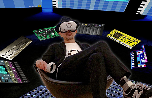 画像ギャラリー No.005のサムネイル画像 / 今度はVRで作曲だ！ 「KORG Gadget VR」がMeta Quest 2/Pro向けに本日リリース
