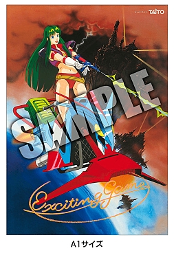 画像ギャラリー No.002のサムネイル画像 / 「タイトー LDゲームコレクション」,収録3作品のDL版単品販売の予約受付を開始。AC版タイムギャルの復刻ポスターも発売決定