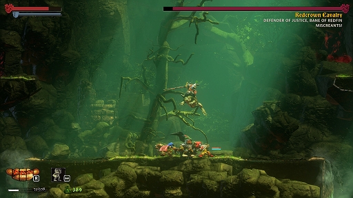 画像ギャラリー No.004のサムネイル画像 / マルチプレイ対応の高難度ジャンプアクションRPG「JUMP KING QUEST」,正式リリース。日本語への正式対応をはじめ,新要素を追加