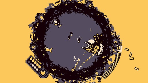 画像ギャラリー No.004のサムネイル画像 / “画面回転”を駆使して戦う，シンプル＆高難度なツインスティックSTG「Roto Force」がSteamとitch.ioで発売に。7月26日まで10％オフ