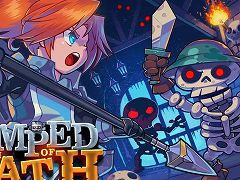 行き詰まれば死あるのみ。デカすぎる槍1本で狭苦しいダンジョンに挑む2Dパズルゲーム「Cramped Room of Death」，本日発売