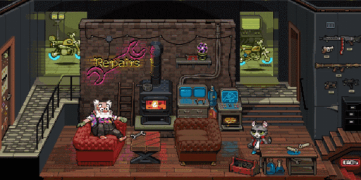 画像ギャラリー No.014のサムネイル画像 / すごい猫が16bitピクセル世界でラン&ガン「Super Catboy」本日配信。ロックマンXやメタルスラッグに強い影響を受けて