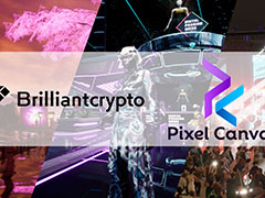 「Brilliantcrypto」，アメリカの次世代メタバースプラットフォーム「Pixel Canvas」とパートナーシップを締結