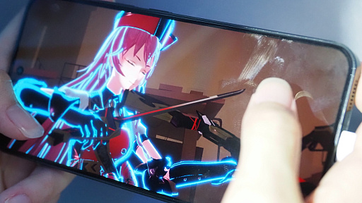 画像ギャラリー No.010のサムネイル画像 / ［CJ2023］2vs.2の美少女対戦格闘は，連ジの速さでエクバする――AR視点にも対応，新作3Dメカアクション「星之翼」に触れた
