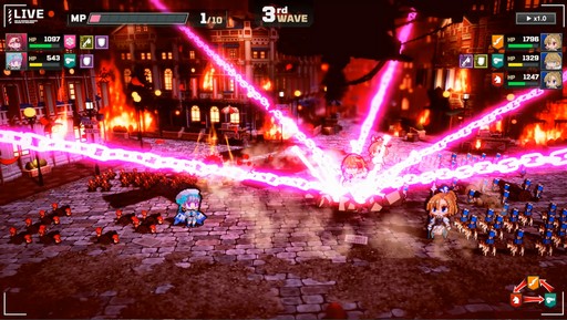 画像ギャラリー No.004のサムネイル画像 / 配信の力で戦場をコントロールする「大悪逆令嬢 ストラテジーオブリリィ」は7月24日に発売予定