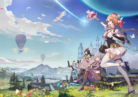 画像ギャラリー No.001のサムネイル画像 / アトリエ新作「レスレリアーナのアトリエ」，主人公レスナをはじめとするキャラクターや世界設定を紹介。PV第1弾も公開