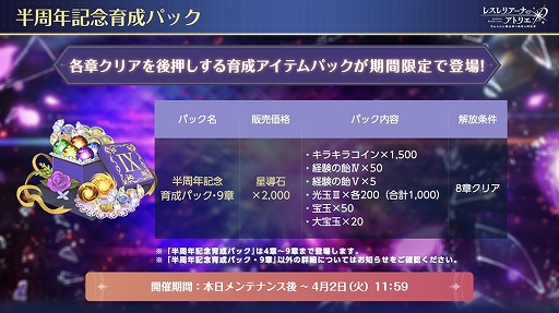 画像ギャラリー No.010のサムネイル画像 / 「レスレリアーナのアトリエ」，半周年記念イベント開始。メインストーリーに9章を追加。ヴァレリアとリディーがピックアップガチャに登場