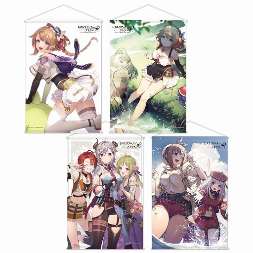 画像ギャラリー No.002のサムネイル画像 / 「レスレリアーナのアトリエ」,ダブルスエードタペストリーやレスナのぬいぐるみなど,半周年記念グッズを販売開始