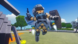 画像ギャラリー No.004のサムネイル画像 / EDF NEWSでお馴染みの本田＆姫川広報官がプレイアブルで参戦決定。「デジボク地球防衛軍2」のローンチトレイラーが公開に