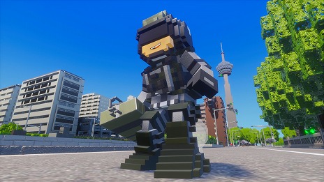 画像ギャラリー No.017のサムネイル画像 / EDF NEWSでお馴染みの本田＆姫川広報官がプレイアブルで参戦決定。「デジボク地球防衛軍2」のローンチトレイラーが公開に