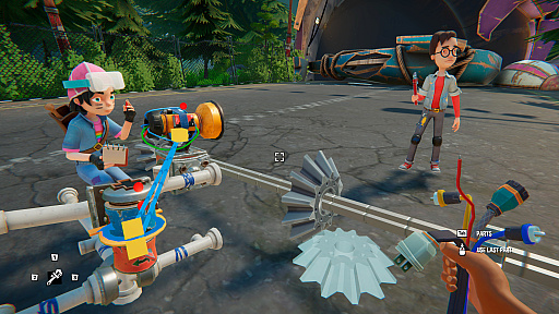 画像ギャラリー No.002のサムネイル画像 / 夏休みの工作気分で楽しめそうな「Hello Engineer: Scrap Machines Constructor」,本日リリース。多彩なパーツでオリジナルマシンを製作