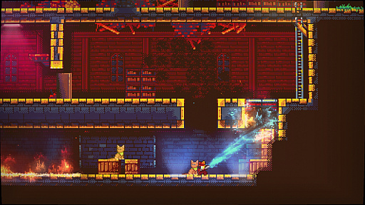画像ギャラリー No.003のサムネイル画像 / 「Dead Cells」のクリエイターによる消防アクション「ニュークリア・ブレイズ」,PS4版とSwitch版の配信開始