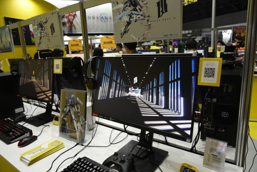 画像ギャラリー No.007のサムネイル画像 / ［TGS2023］メカを組み立てバトルレーシングに挑む，「BREAK ARTS III」試遊レポート。自由で幅広いカスタマイズを駆使して憧れの専用機を