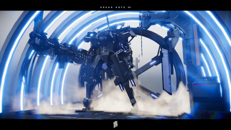 画像ギャラリー No.006のサムネイル画像 / メカアクション「BREAK ARTS III」，Steamでリリース。レースやバトルなど，ルールに合わせて機体をカスタマイズしよう