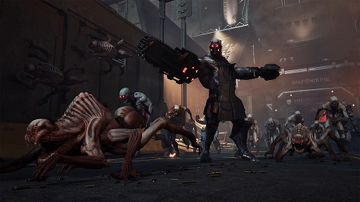 画像ギャラリー No.005のサムネイル画像 / 「Killing Floor 3」，15分に及ぶメイキング映像を公開。天井や壁を這うクロウラーや，頭から刃が突き出す新種ゼッドの姿も確認できる