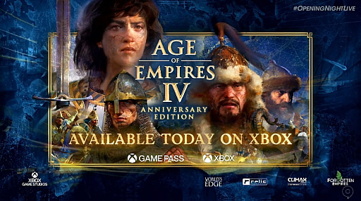 画像ギャラリー No.001のサムネイル画像 / 「Age of Empires IV」のXbox Series X|S版が本日配信。Xbox Game Passにも対応