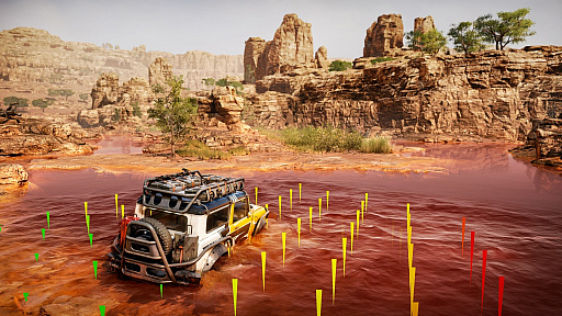 画像ギャラリー No.001のサムネイル画像 / 道なき道に悪戦苦闘するオフロードADV「Expeditions: A MudRunner Game」のリリース日が2024年3月5日に決定
