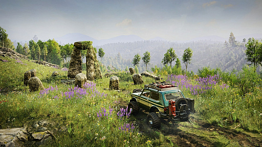 画像ギャラリー No.004のサムネイル画像 / 道なき道に悪戦苦闘するオフロードADV「Expeditions: A MudRunner Game」のリリース日が2024年3月5日に決定