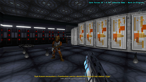 画像ギャラリー No.013のサムネイル画像 / ［gamescom］リマスター版が発表されたばかりの「Turok 3」と「Star Wars: Dark Forces」をプレイ。現代風UIでより遊びやすくなった