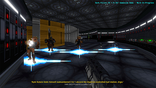 画像ギャラリー No.014のサムネイル画像 / ［gamescom］リマスター版が発表されたばかりの「Turok 3」と「Star Wars: Dark Forces」をプレイ。現代風UIでより遊びやすくなった
