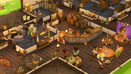 画像ギャラリー No.007のサムネイル画像 / 「Tavern Keeper」，アーリーアクセスを11月3日にスタート。個人トラブルから地域の評判まで，要素が多彩なファンタジー酒場経営シム