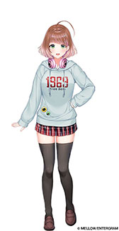 画像ギャラリー No.018のサムネイル画像 / 人間とアンドロイドが共存する近未来を舞台にしたADV「2045、月より。」のPS4，Switch版が12月21日に発売決定