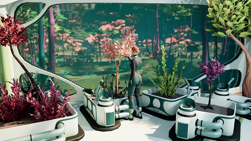 画像ギャラリー No.002のサムネイル画像 / サンドボックス型サバイバルシム「Honeycomb: The World Beyond」の最新トレイラー公開。未知の惑星で動植物を研究して環境問題を考える