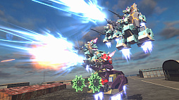 画像ギャラリー No.016のサムネイル画像 / ロボットを魔改造して戦う「CUSTOM MECH WARS」,登場人物のプロフィールや,Gメックのカスタマイズ要素,パーツ収集などの情報が公開に