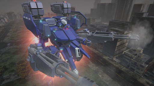画像ギャラリー No.002のサムネイル画像 / 「CUSTOM MECH WARS」地球防衛軍コラボ機体「ニクスB」参戦。DLC「カスタムボイス：お嬢様AI（CV：椎名へきる）」のショート動画を公開