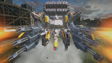 画像ギャラリー No.006のサムネイル画像 / 「CUSTOM MECH WARS」地球防衛軍コラボ機体「ニクスB」参戦。DLC「カスタムボイス：お嬢様AI（CV：椎名へきる）」のショート動画を公開
