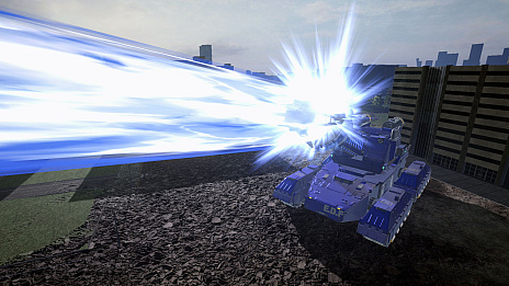 画像ギャラリー No.002のサムネイル画像 / 「CUSTOM MECH WARS」，地球防衛軍コラボ機体として「EMC」の登場が明らかに。DLC「カスタムボイス：暴走AI（CV:金田朋子）」のショート動画も公開