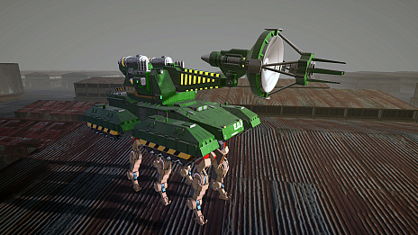 画像ギャラリー No.004のサムネイル画像 / 「CUSTOM MECH WARS」，地球防衛軍コラボ機体として「EMC」の登場が明らかに。DLC「カスタムボイス：暴走AI（CV:金田朋子）」のショート動画も公開
