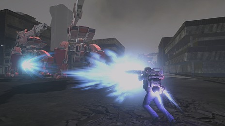 画像ギャラリー No.015のサムネイル画像 / 「CUSTOM MECH WARS」パイロット姿で行動できる「パイロットモード」が登場。オンライン協力プレイは最大4人で参加可能