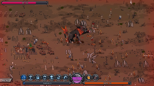 画像ギャラリー No.003のサムネイル画像 / アクションRPG「Monster Run」，体験版を配信。森での静かな暮らしを邪魔をされたモンスターとなり，無数の人間たちを蹴散らせ