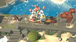 画像ギャラリー No.006のサムネイル画像 / ［gamescom］9月28日の発売が決定した「Pizza Possum」は，ポッサムたちが町を食い尽くす，誰でも楽しめそうなドタバタアクション