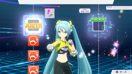 画像ギャラリー No.010のサムネイル画像 / ［プレイレポ］バーチャル・シンガー達と一緒にミクササイズ！　「Fit Boxing feat. 初音ミク」では，音ゲー感覚のノーツが新たなプレイ感を生み出していた