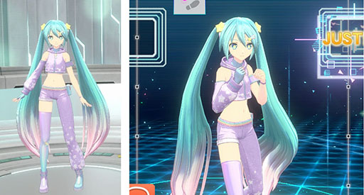 画像ギャラリー No.003のサムネイル画像 / 「Fit Boxing feat. 初音ミク -ミクといっしょにエクササイズ-」,ワールドイズマインを含む3曲を追加する有料DLCを5月23日に配信