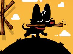 “いい感じの棒”を探し求める黒犬の大冒険。パズルゲーム「Stick to the Plan」が発売。9月20日までリリース記念セールで20％オフ