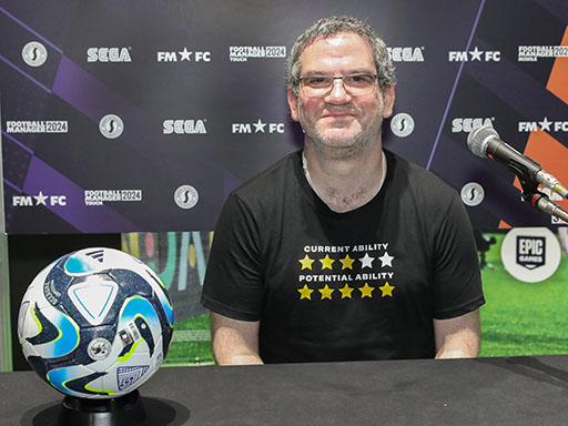 画像ギャラリー No.002のサムネイル画像 / ［TGS2023］「Football Manager 2024」の日本語版展開とJリーグ実装は，開発側も長く希望していたことだった。ディレクターのMiles Jacobson氏にインタビュー