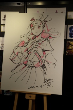 画像ギャラリー No.007のサムネイル画像 / 「風来のシレン展」東京・コトブキヤ秋葉原館で開催中。キャラクターデザインを手がける長谷川 薫氏によるライブドローイングの模様をレポート