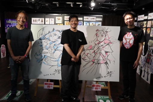 画像ギャラリー No.018のサムネイル画像 / 「風来のシレン展」東京・コトブキヤ秋葉原館で開催中。キャラクターデザインを手がける長谷川 薫氏によるライブドローイングの模様をレポート