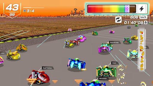 画像ギャラリー No.017のサムネイル画像 / あの「F-ZERO」がバトルロイヤルに！ 99人対戦を可能にした「F-ZERO 99」が，Nintendo Switch Online加入者向けに無料配信