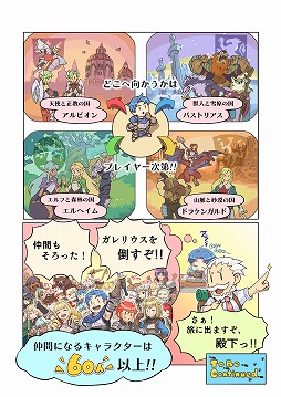 画像ギャラリー No.002のサムネイル画像 / 「ユニコーンオーバーロード」ヴァニラウェアのスタッフによる解説コミック第1弾「入門編」を公開。序盤の展開をゆるっと紹介