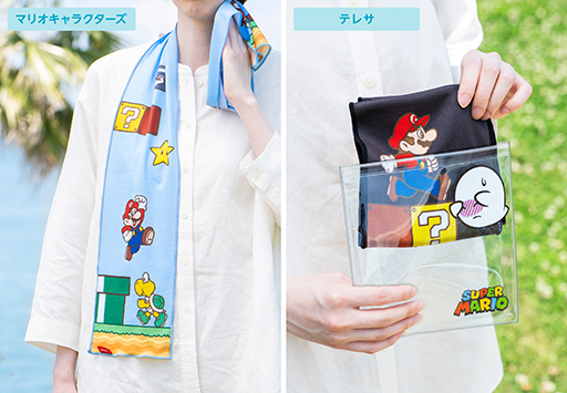 画像ギャラリー No.017のサムネイル画像 / 「スーパーマリオ」のトラベルグッズがNintendo TOKYOなどで発売。クールタオル&ポーチなど暑い夏に活躍しそう