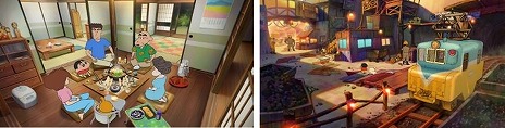 画像ギャラリー No.006のサムネイル画像 / 「クレヨンしんちゃん 炭の町のシロ」本日発売。しんのすけとシロが現実と不思議な町を行き来するアドベンチャーゲーム