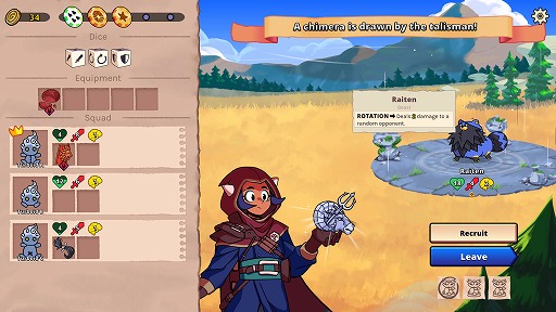 画像ギャラリー No.001のサムネイル画像 / ペルー発の新作ローグライク「Dicefolk」は2月27日発売へ。敵味方のアクションを指定するダイスを操り,有利に戦いを進めよう